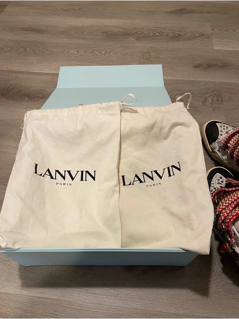 Lanvin curb graffiti
